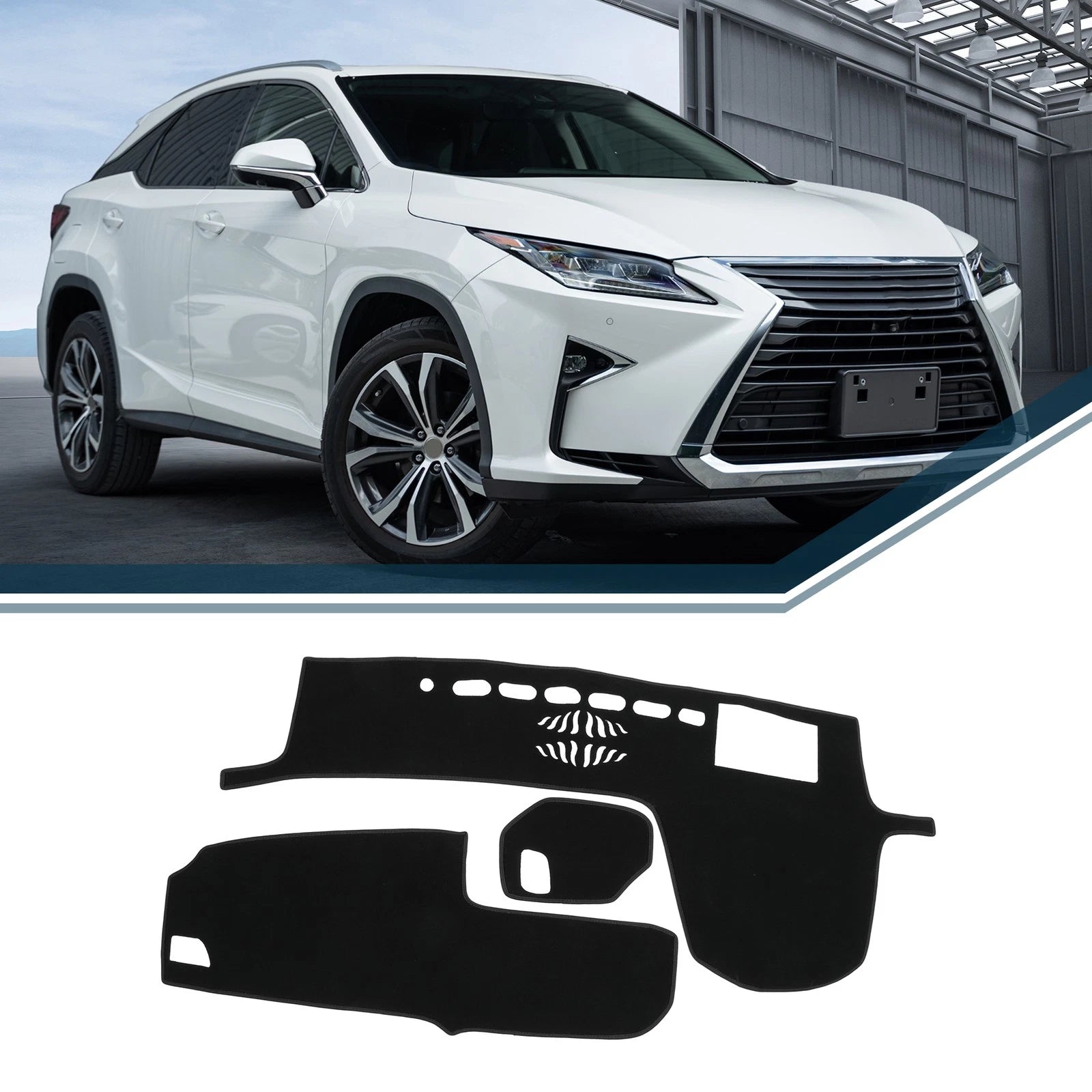 Dashboard Dash Cover Mat Protector for Lexus RX 20 Series RX200t (2016–2019)