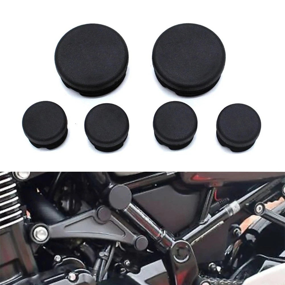 Frame Hole Cover Caps Plug for Kawasaki Z900RS (2018–2025)