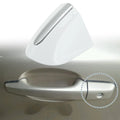 Front Left Door Handle Cover Trim Replacement for Ford Mondeo Edge Taurus 2013-2020 White
