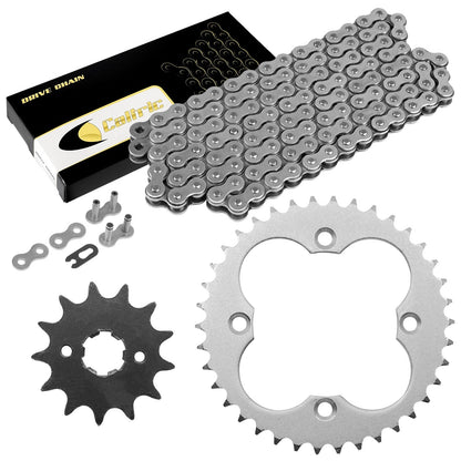 Drive Chain Sprockets Kit for Honda TRX300EX TRX300X Sportrax 300 (1993–2009)
