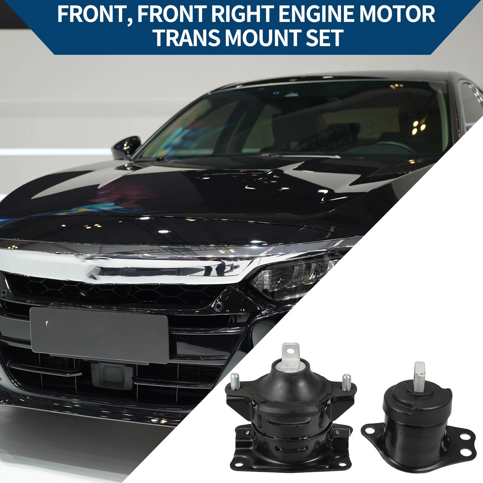Engine Motor Mount Front Replacement for Honda Accord L4 2.4L (2013–2017)