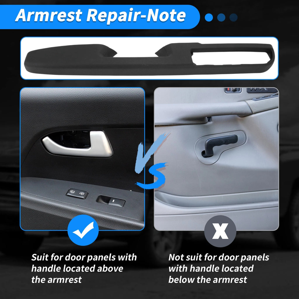 Armrest Repair Front Left Driver Side for Chevrolet Silverado (2019–2024)