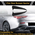 Rear Bumper Spoiler Pair Replacement for Mercedes-Benz C-Class W205 (2015–2018)