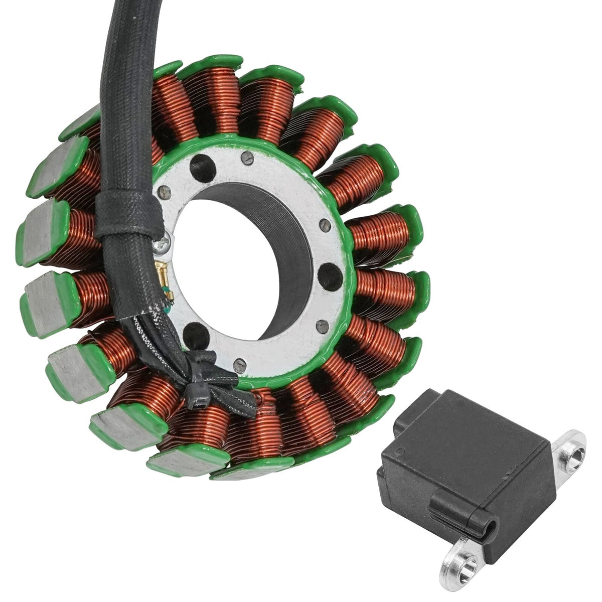 Stator and Pickup Coil for Honda TRX300FW Fourtrax 300 (1988–2000) 18 Pol
