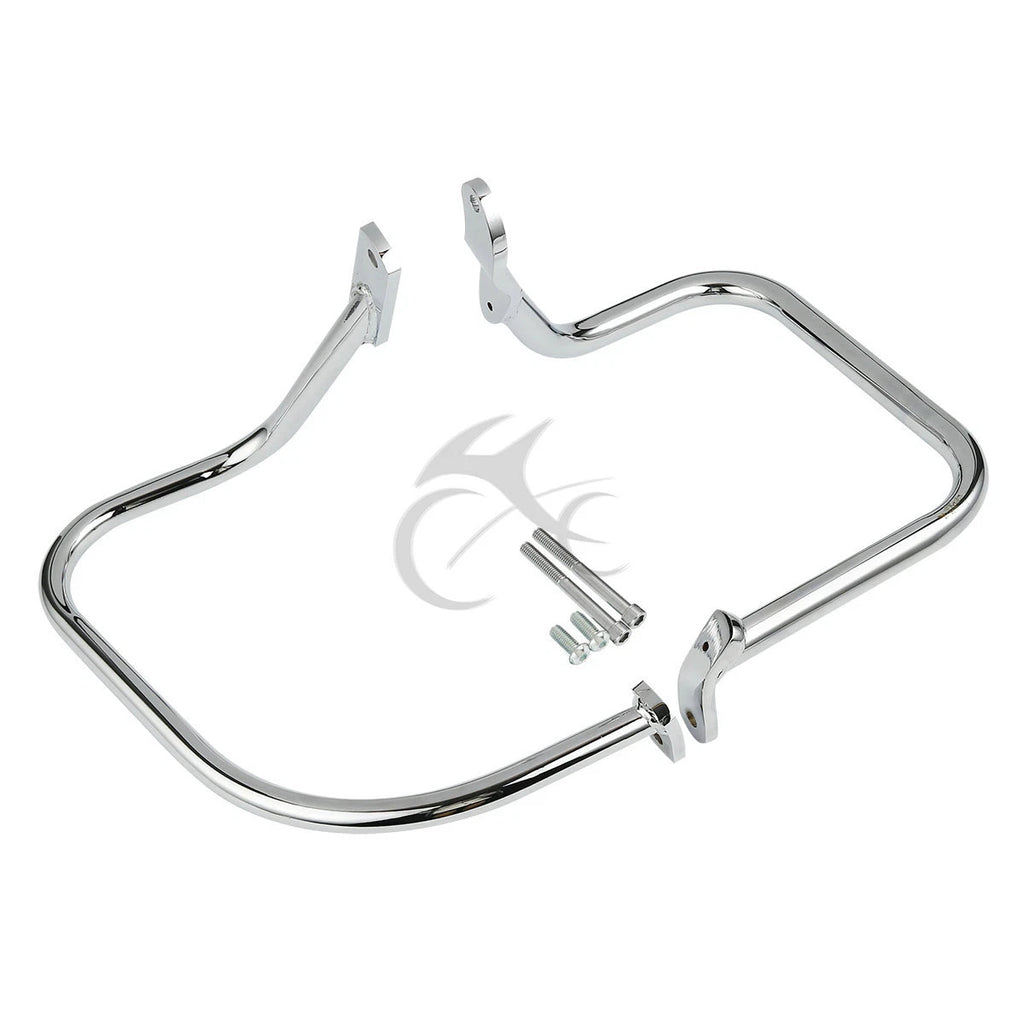Rear Saddlebags Guard Rails Crash Bar for Harley Heritage Softail (2000–2017)