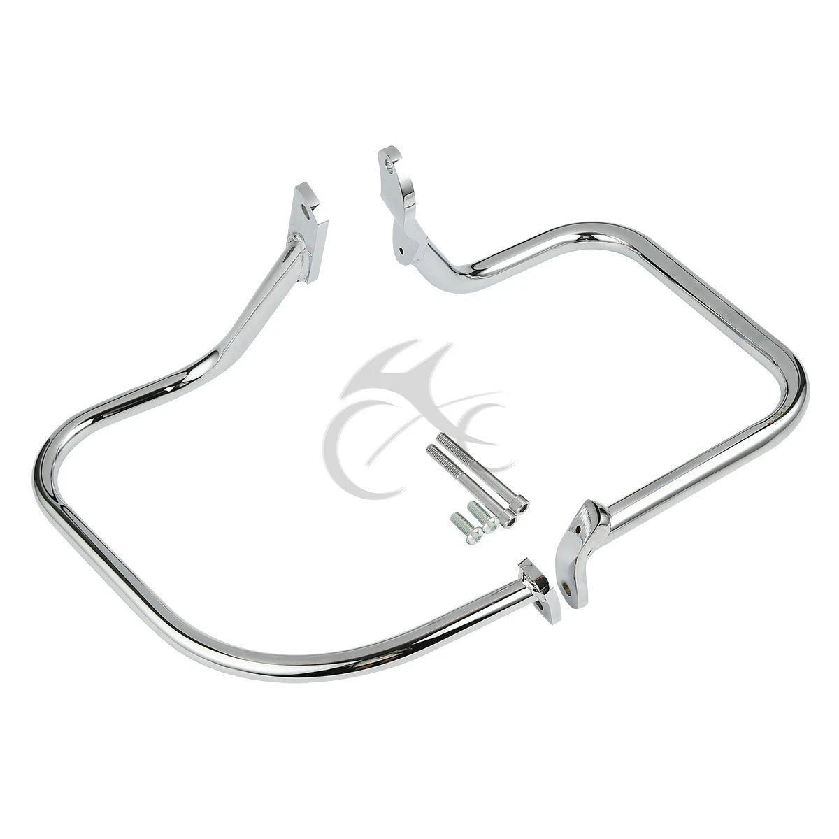 Rear Saddlebags Guard Rails Crash Bar for Harley Heritage Softail (2000–2017)