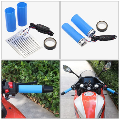 12V Silicone Heating Hand Grip Cover with Temperature Control for Universal Fit
