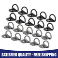 Tie Down Anchors D Ring Titanium Lashing Ring for Car Trailer (20-Pack) (20)