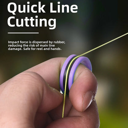 Fishing Line Guides Ring Tool for Leader Knot Tightening