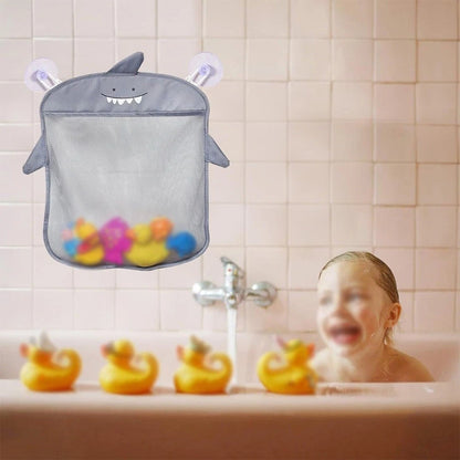 Foldable Toy Storage Net for Bath Toys and Toiletries