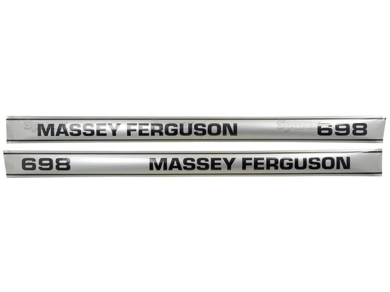Decal Set for Massey Ferguson 698 Tractor (2WD)