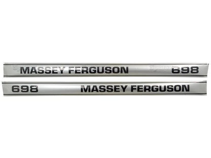Decal Set for Massey Ferguson 698 Tractor (2WD)