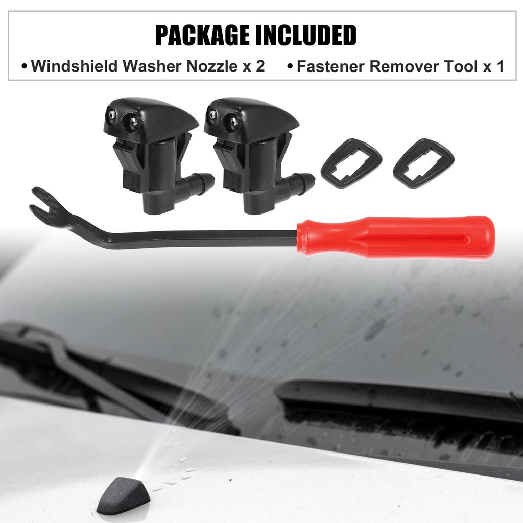 5PCS Front Windshield Washer Nozzle Kit for Toyota Tacoma (2005–2015)
