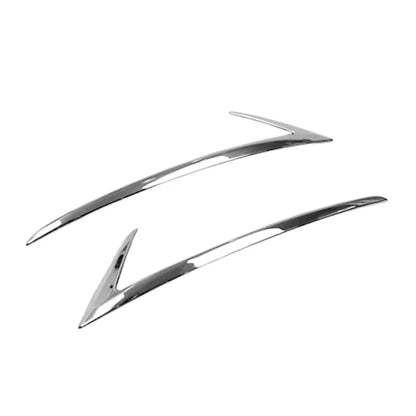 ABS Chrome Rear Bumper Fog Light Lamp Cover Trim for Mazda CX-5 (2017–2021)