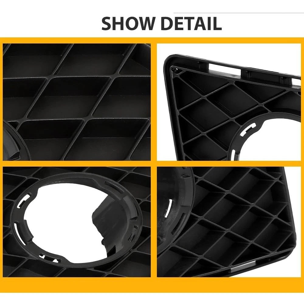 Fog Light Lamp Bezel Set for Mercedes Benz GLK350 (2010–2012)