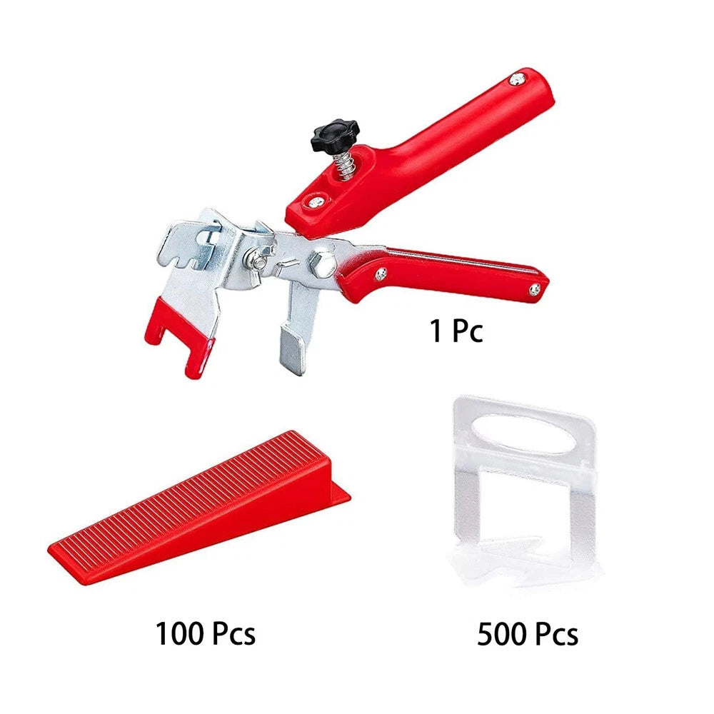 1/8" 3mm Gap Clip Tile Leveling System Set Floor Wall Gap Tile Spacer Tiling Kit