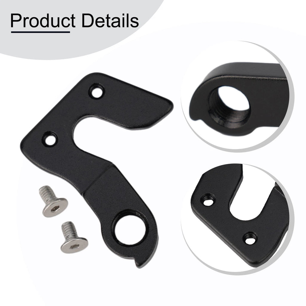 Bicycle Tail Hook with 2 Screws for Derailleur Hanger (Universal Fit)