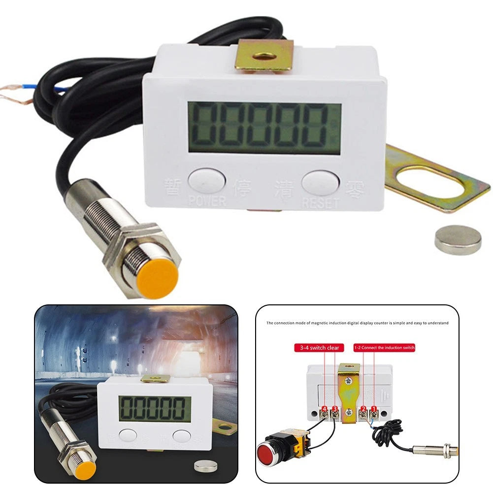 Digital Display Counter Sensor for Motors PLCs Switch Systems