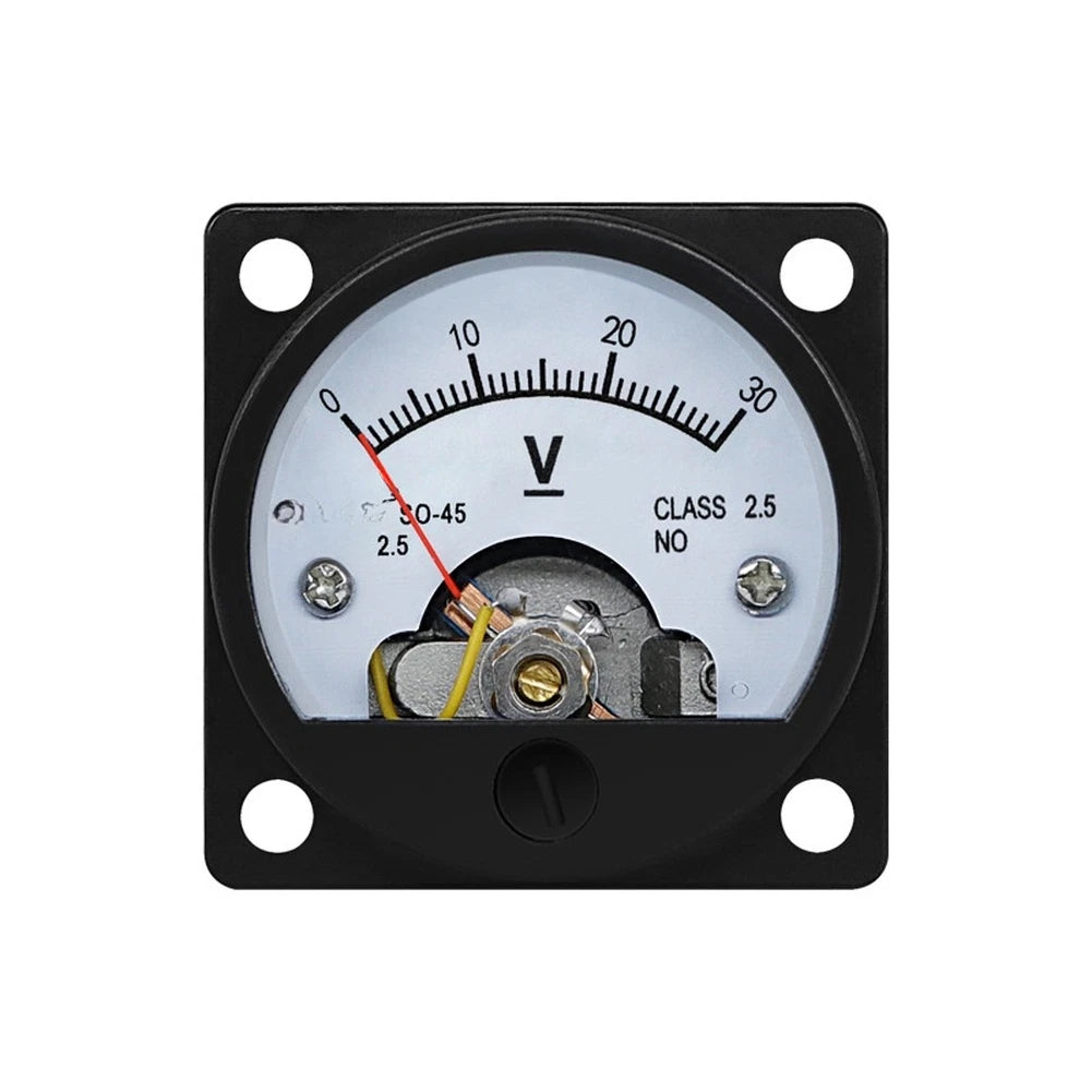 SO-45 Analog Voltmeter 1V to 800V with Zero Adjustment Function