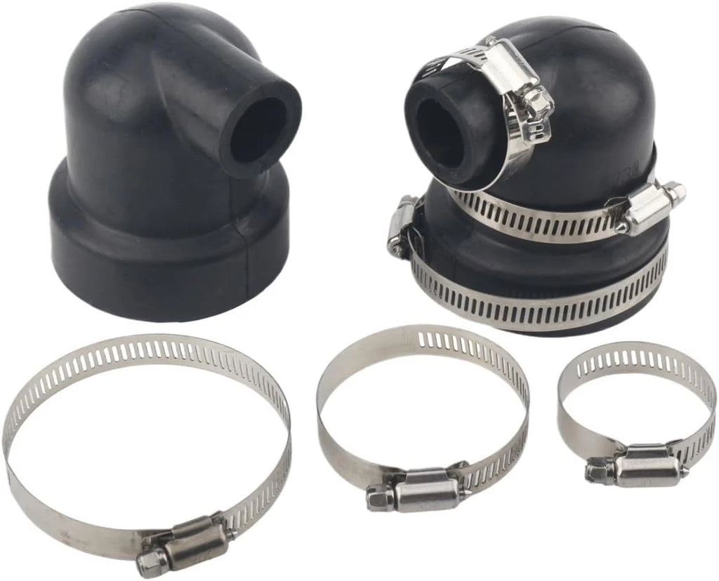2X Exchanger End Cap for Volvo Penta MD2010 MD2020 MD2030 MD2040