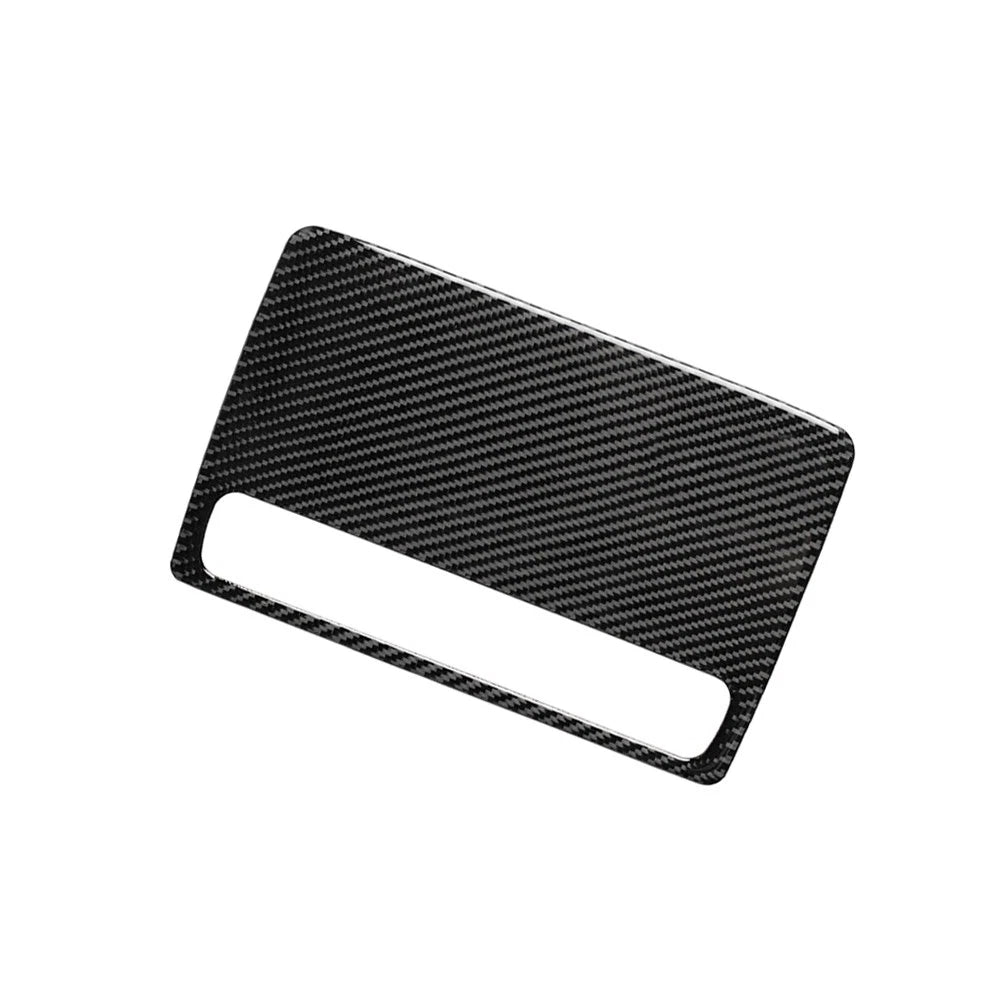Carbon Fiber Interior Navigation GPS Panel Cover Trim for Audi A3 8V (2012–2019)