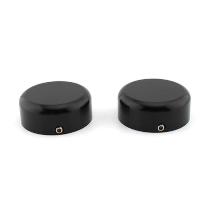 Black Front Fork Cover Caps for Harley Sportster S (2021–2023)