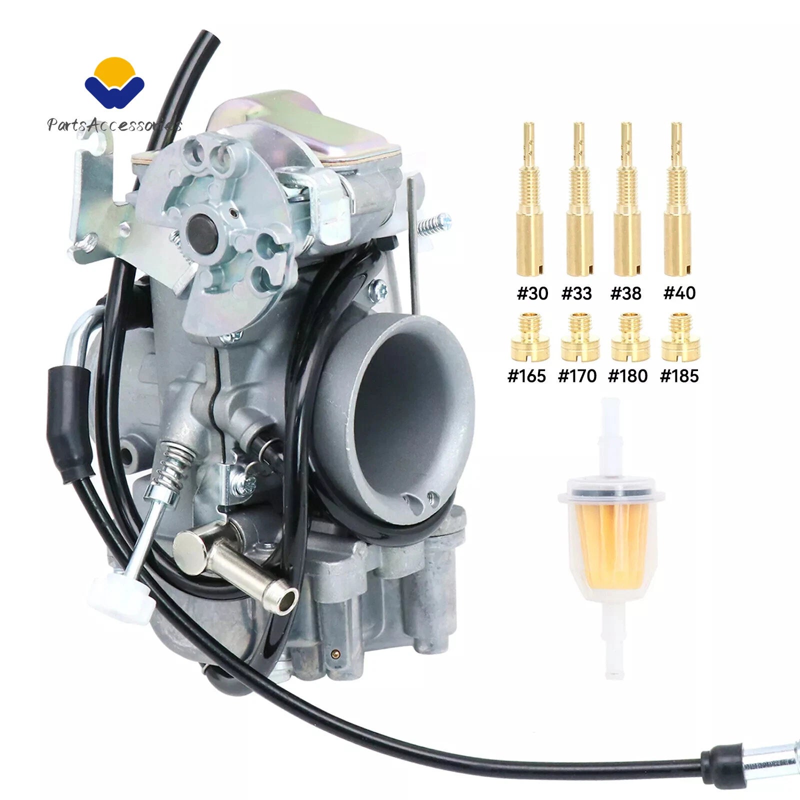 Mikuni TM40-6 40mm Flat Slide Carburetor for Universal Racing
