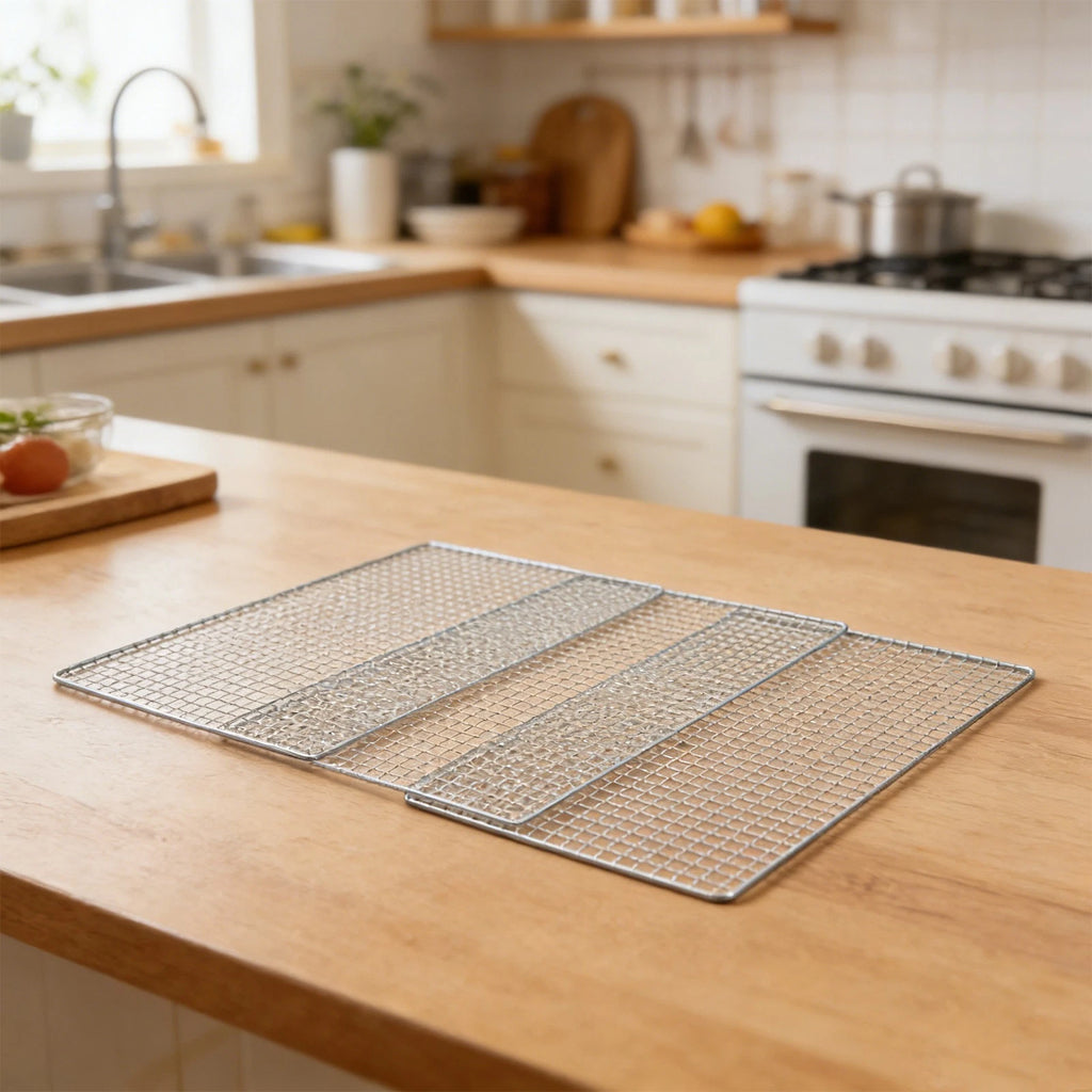 Galvanized Rectangle BBQ Mesh for Various Applications (40x25 cm)