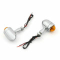 2X Bullet Mini Heavy Duty Turn Signal Indicators for Motorcycle (CHR T9)