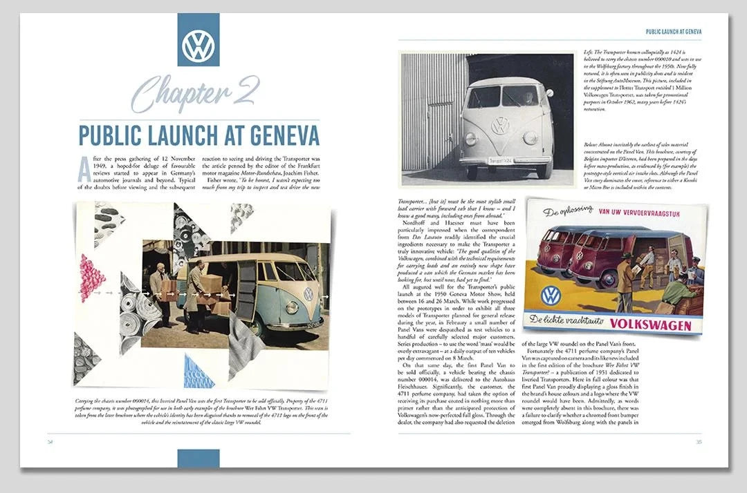 VW Transporter Split-Screen Book for Models 1949–1967