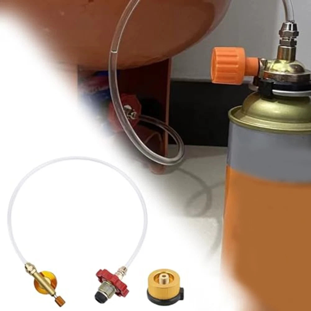 Propane Hose Adapter for Cooking Setup (Compact & Portable)