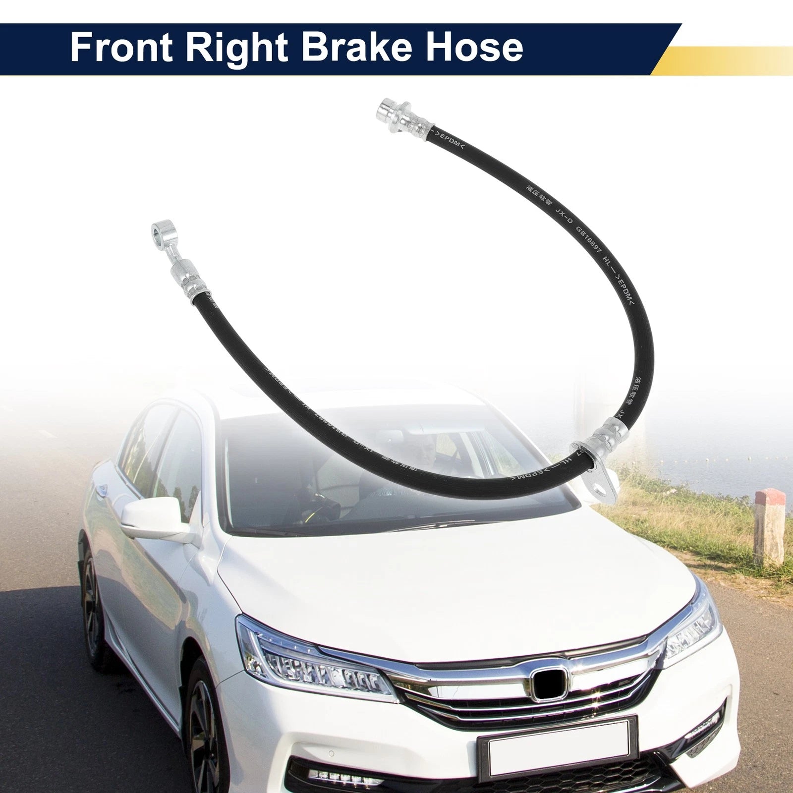 Front Right Brake Hose for Honda Civic (2006–2011)