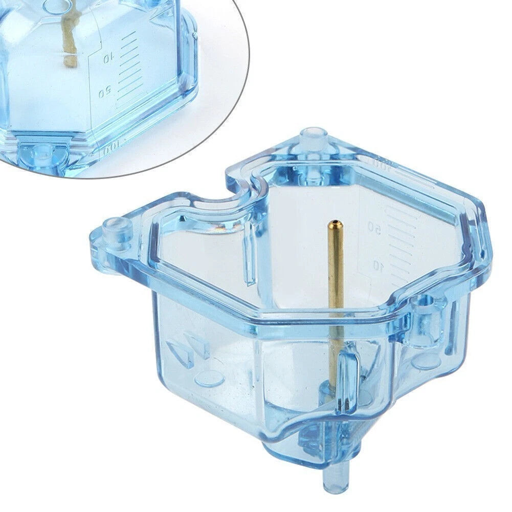 Carburetor Float Bowl Shell for PZ 26/27/30/32mm (Plastic, Blue Transparent)