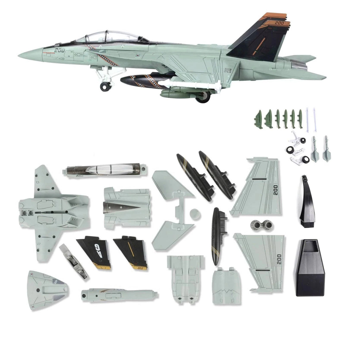 F/A-18 Hornet Model Build Set 1/72 Scale (US Navy)