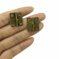 100x Small Box Hinges for Jewelry Box (Retro Butt Hinges)