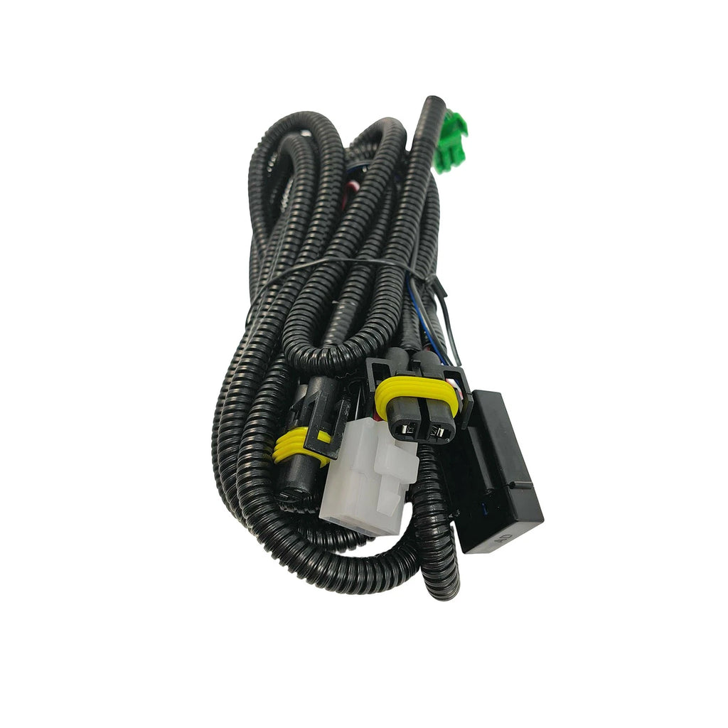 H11 Fog Light Harness with Relay Switch Button for Nissan Altima X-Trail Navara