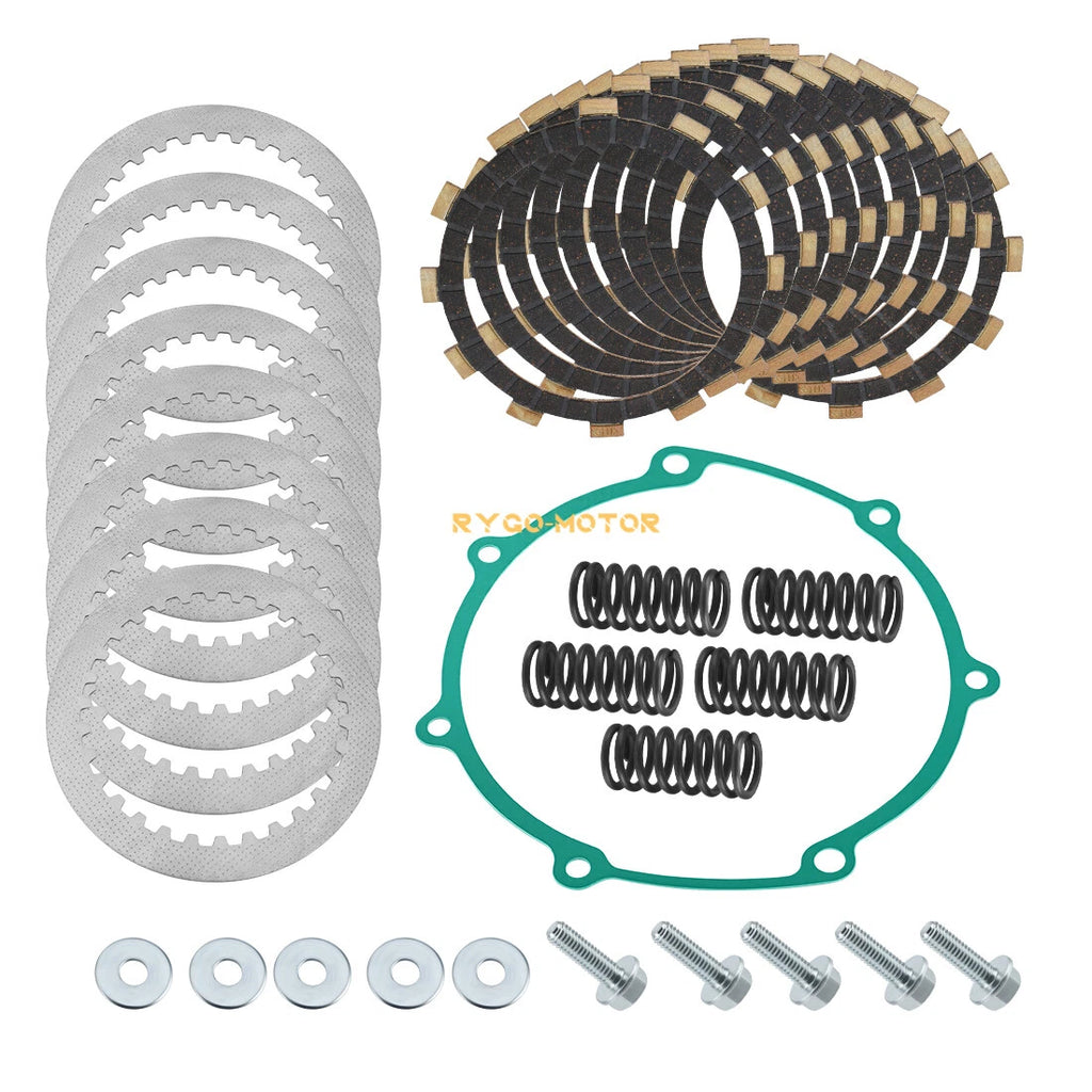 Clutch Friction Steel Plates Springs & Gasket for Yamaha YZ250F WR250F (2001–2013)