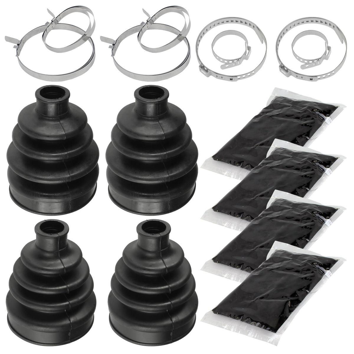 Front Axle CV Boot Kit Outer Inner for Can-Am Outlander 800R Xmr (2011–2012)