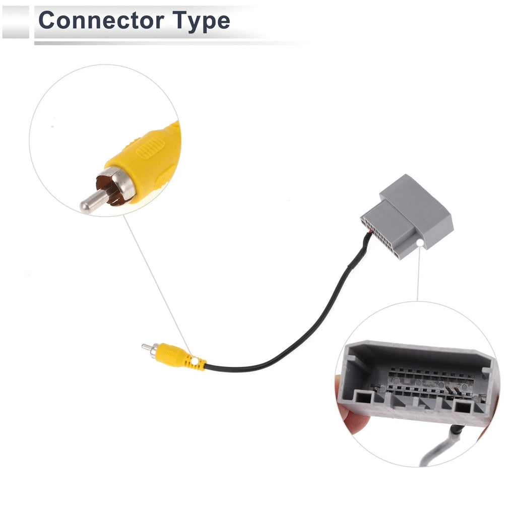 Rear View Camera Adapter Wire Harness Cable for Chrysler Aspen (2008–2009)