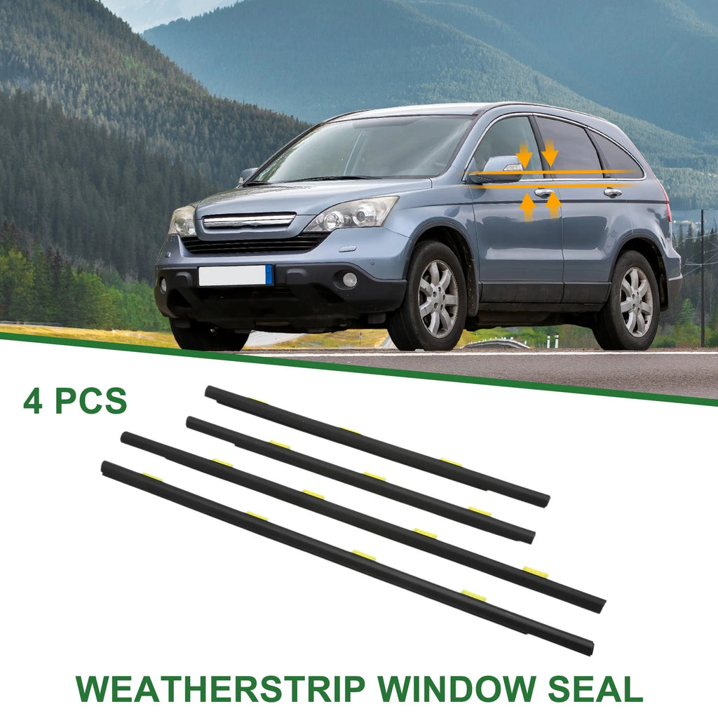 Window Weatherstrip Seal Kit Replacement for Honda CR-V (2002–2006)