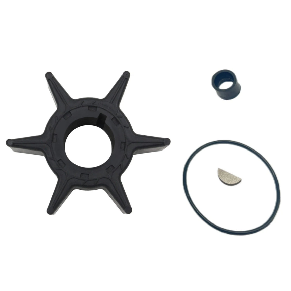 Water Pump Impeller Kit for Yamaha 2-4 Stroke 30hp 25hp Outboard (61N-W0078-01)