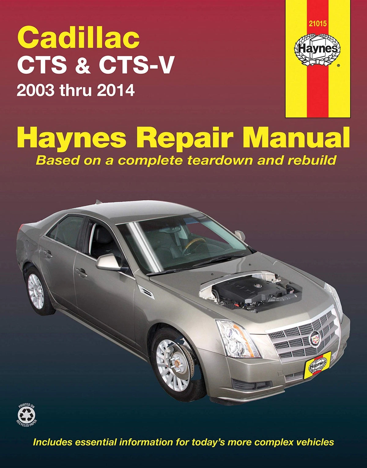 Shop Service Repair Manual for Cadillac CTS & CTS-V (2003–2014)