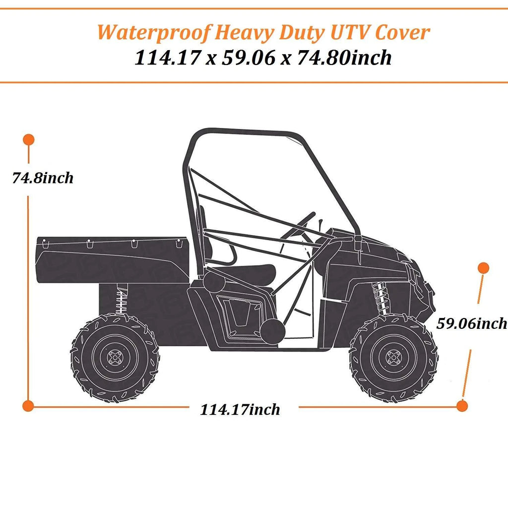 UTV Cover for Polaris Ranger XP 800 (2006–2014) Waterproof UV Protect