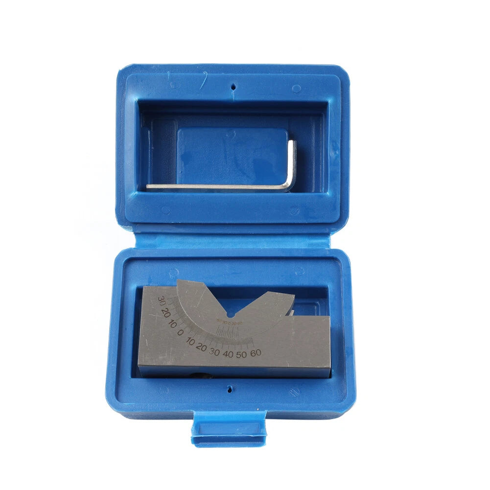 Adjustable Angle V Block Precision Gauge for Micro Milling Setup
