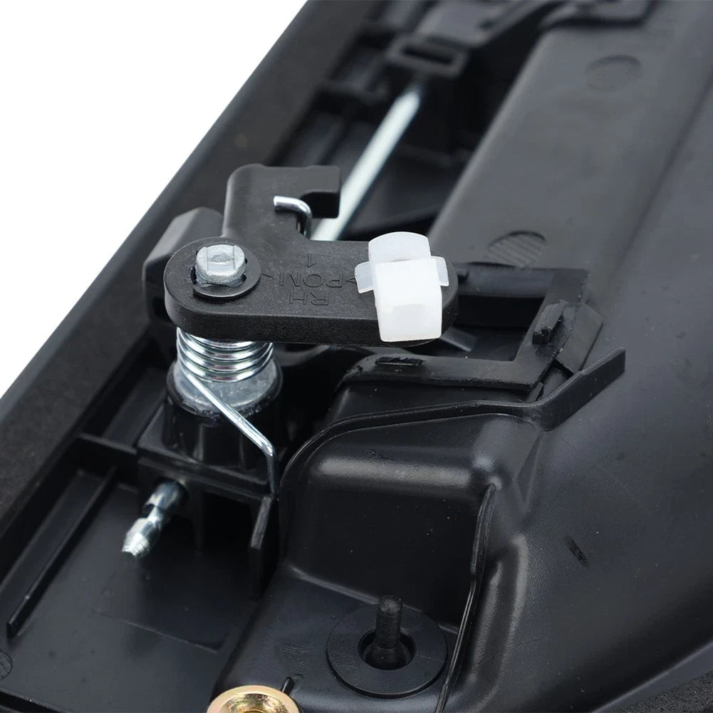 Rear Right Side Door Handle for Chevrolet Spark 2013-2015 Black Plastic