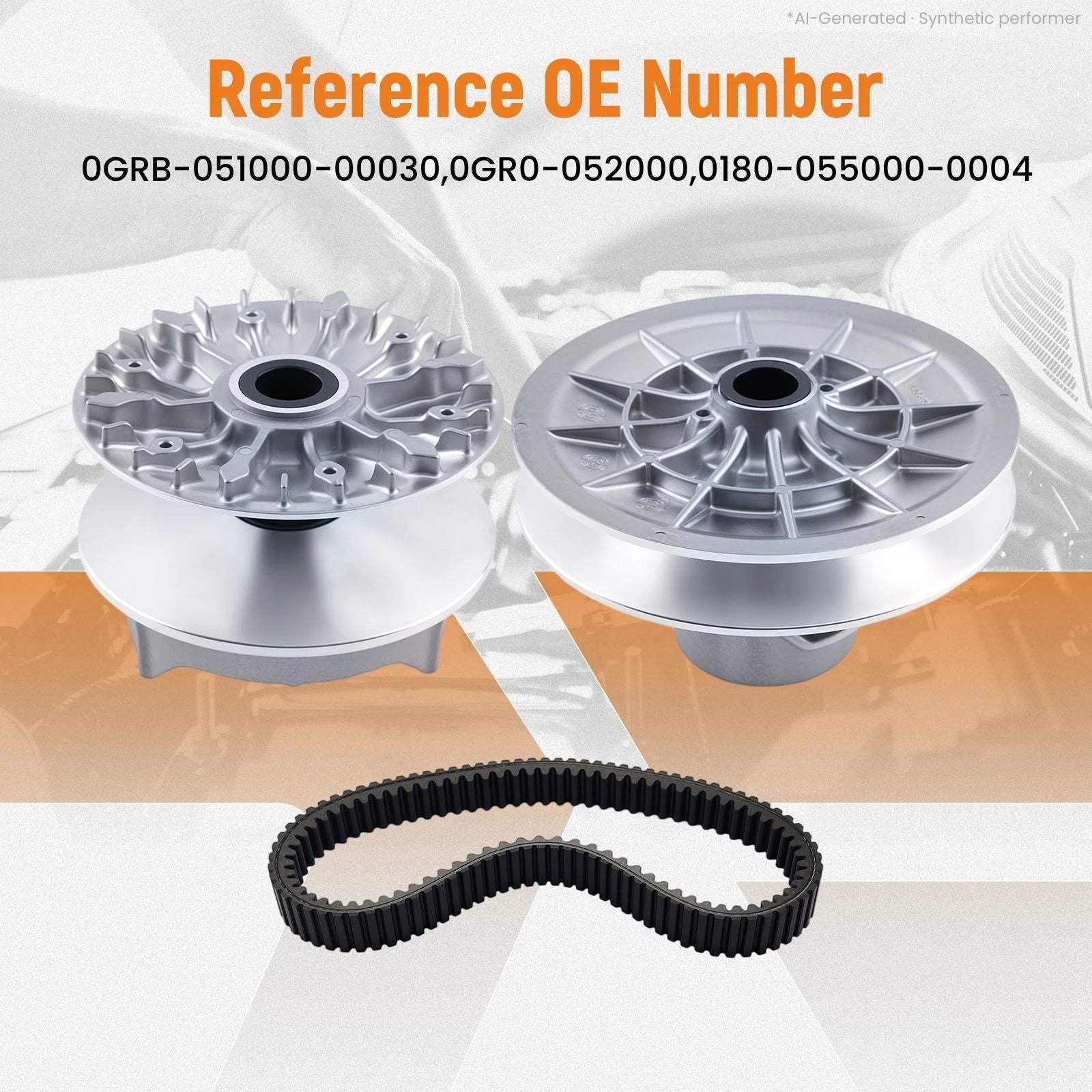 Drive Clutch Kit for CF-Moto CF400 CF500 CF600 (0GRB05100000030)