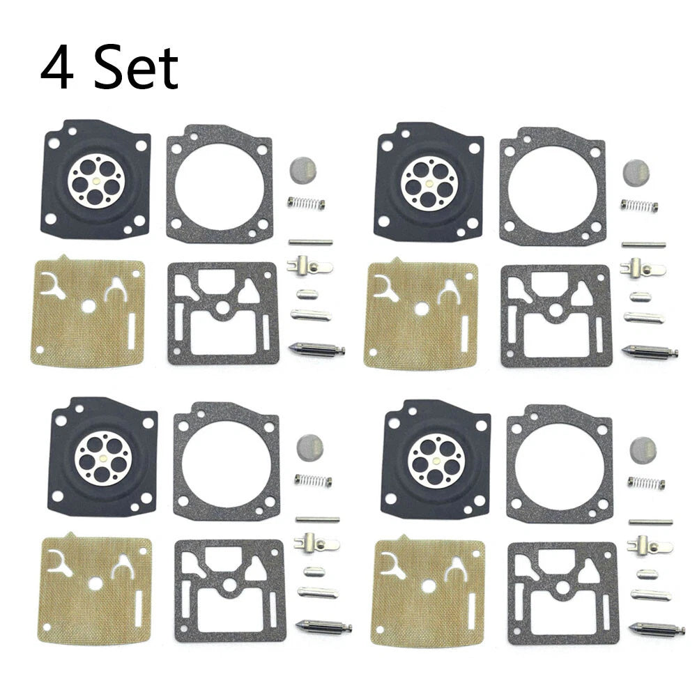 Set of 4 Carburetor Repair Kits for Husqvarna H355 (55CC) Zama RB-95