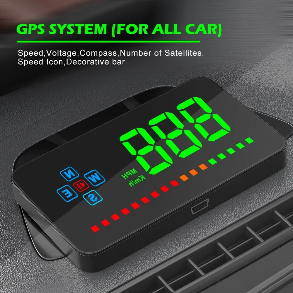 A2 GPS HUD Head Up Display for Universal Vehicles (2010–2023)