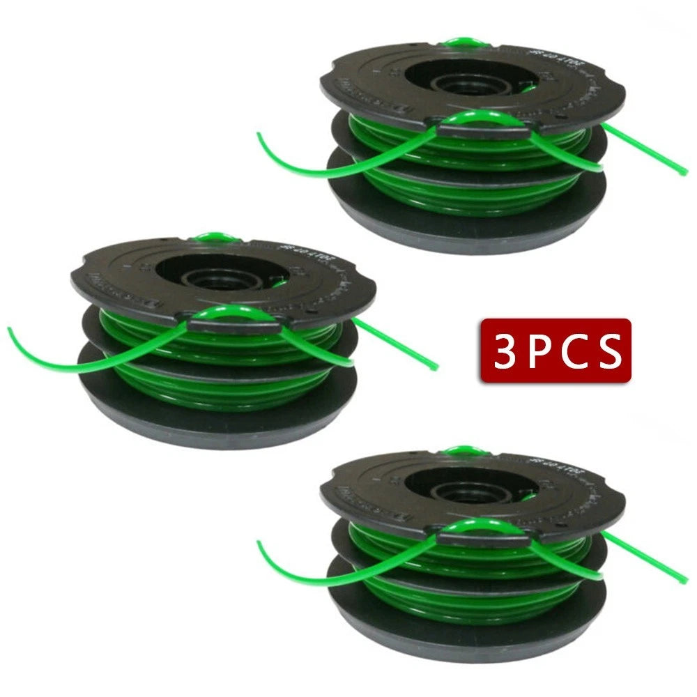3 Pack Replacement Spools for Black And Decker GH1000/GH2000/GH1100 # DF-080-3