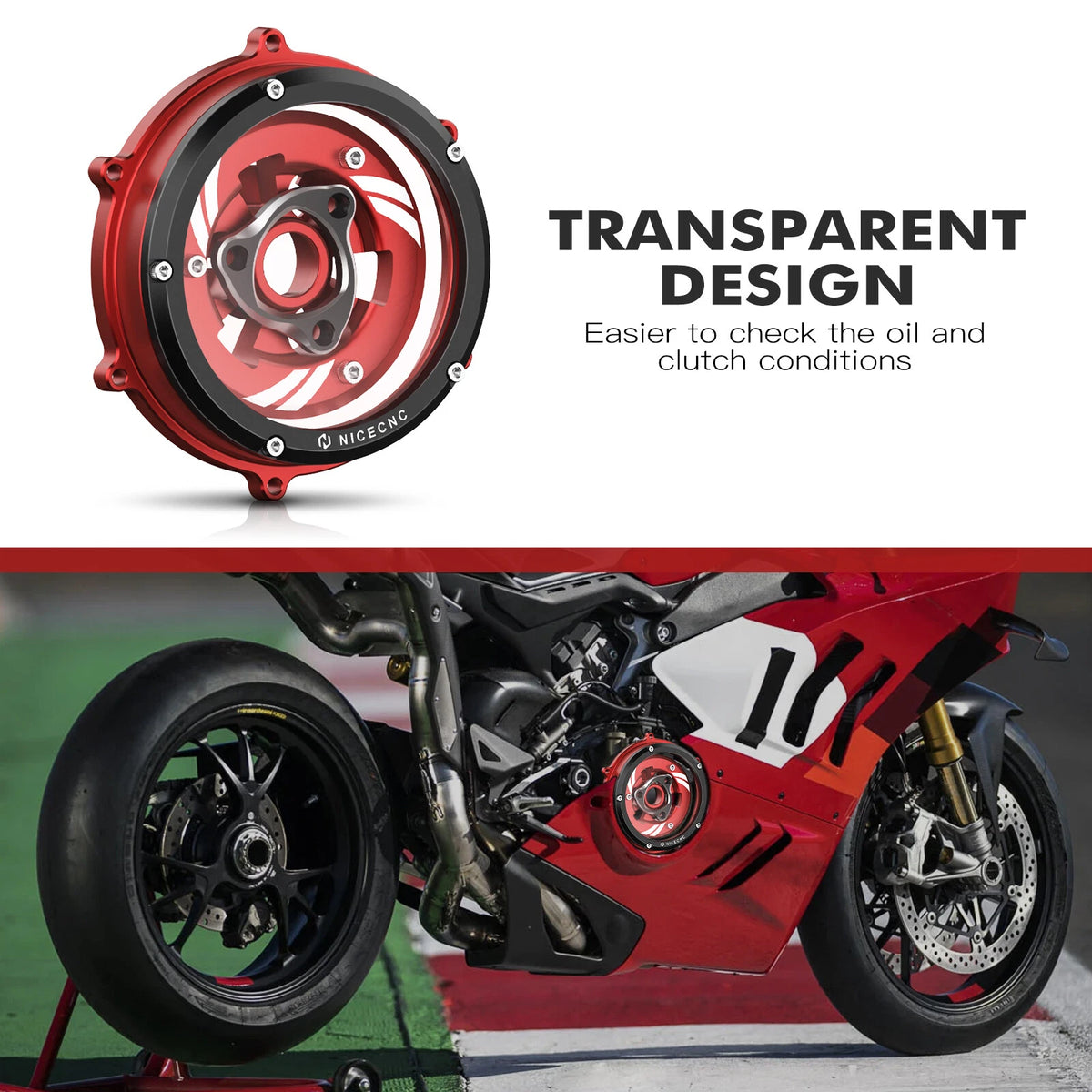 Clutch Cover Pressure Plate Kit for Ducati Panigale V4 S (2018–2024)